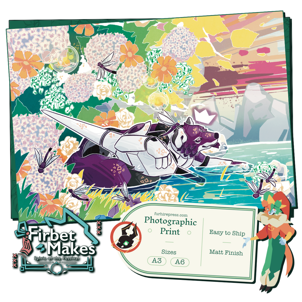 Sci-Knight Wolves Print Series