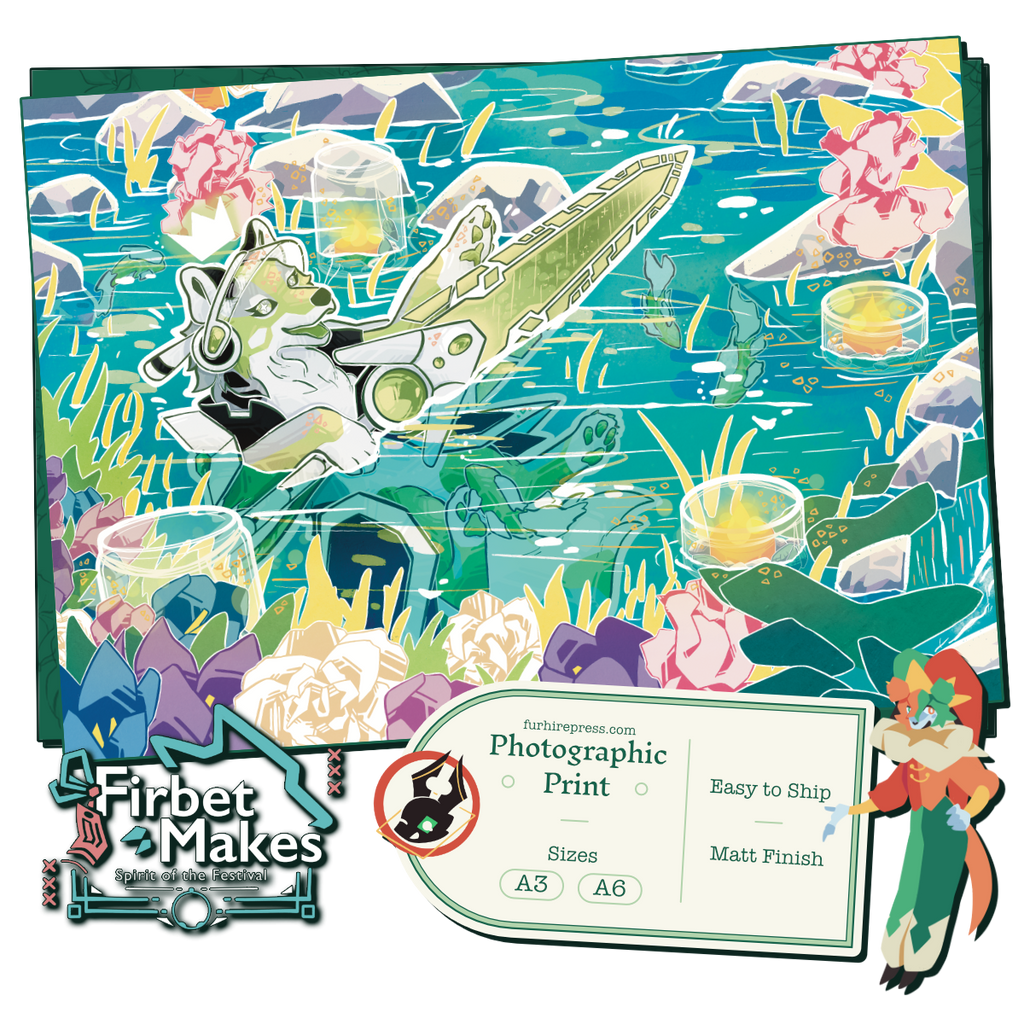 Sci-Knight Wolves Print Series