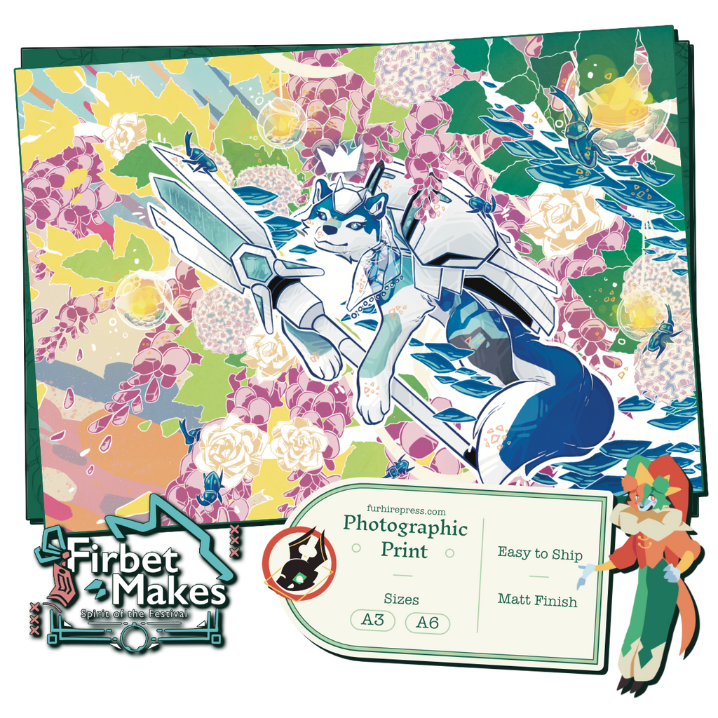 Sci-Knight Wolves Print Series