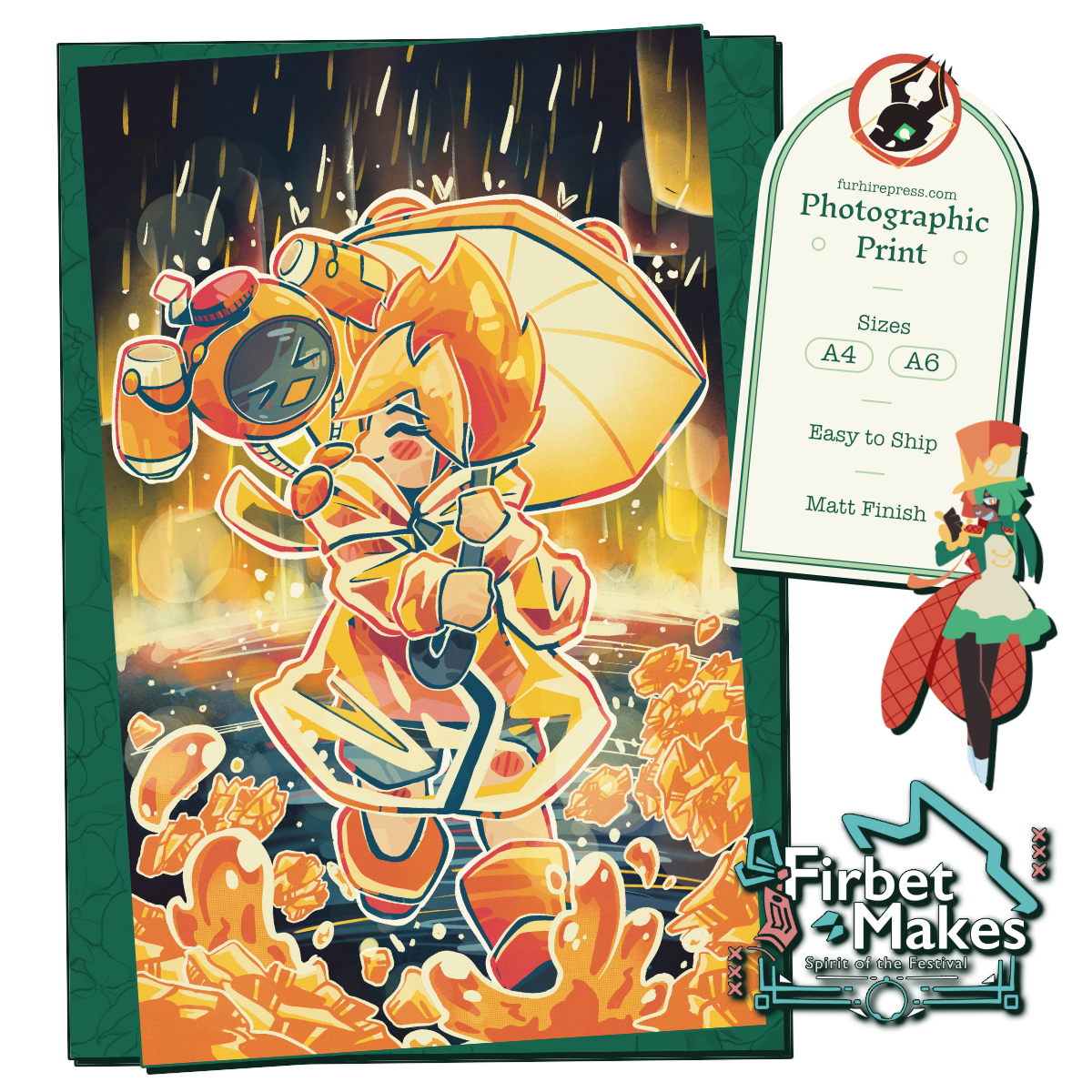 Through the Rain Print Main image