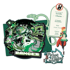 RPG Class Wolves Acrylic Keyring Series