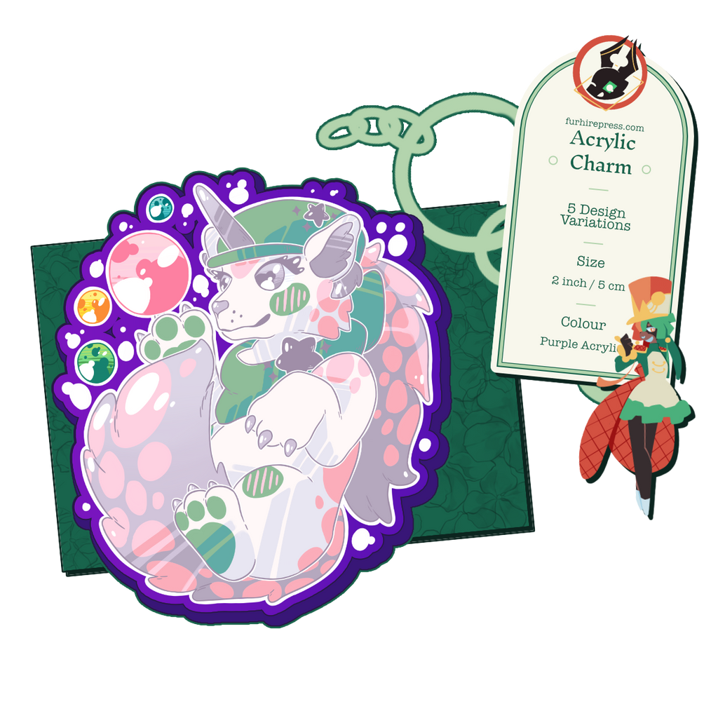 Candy Pop Acrylic Keyring Series