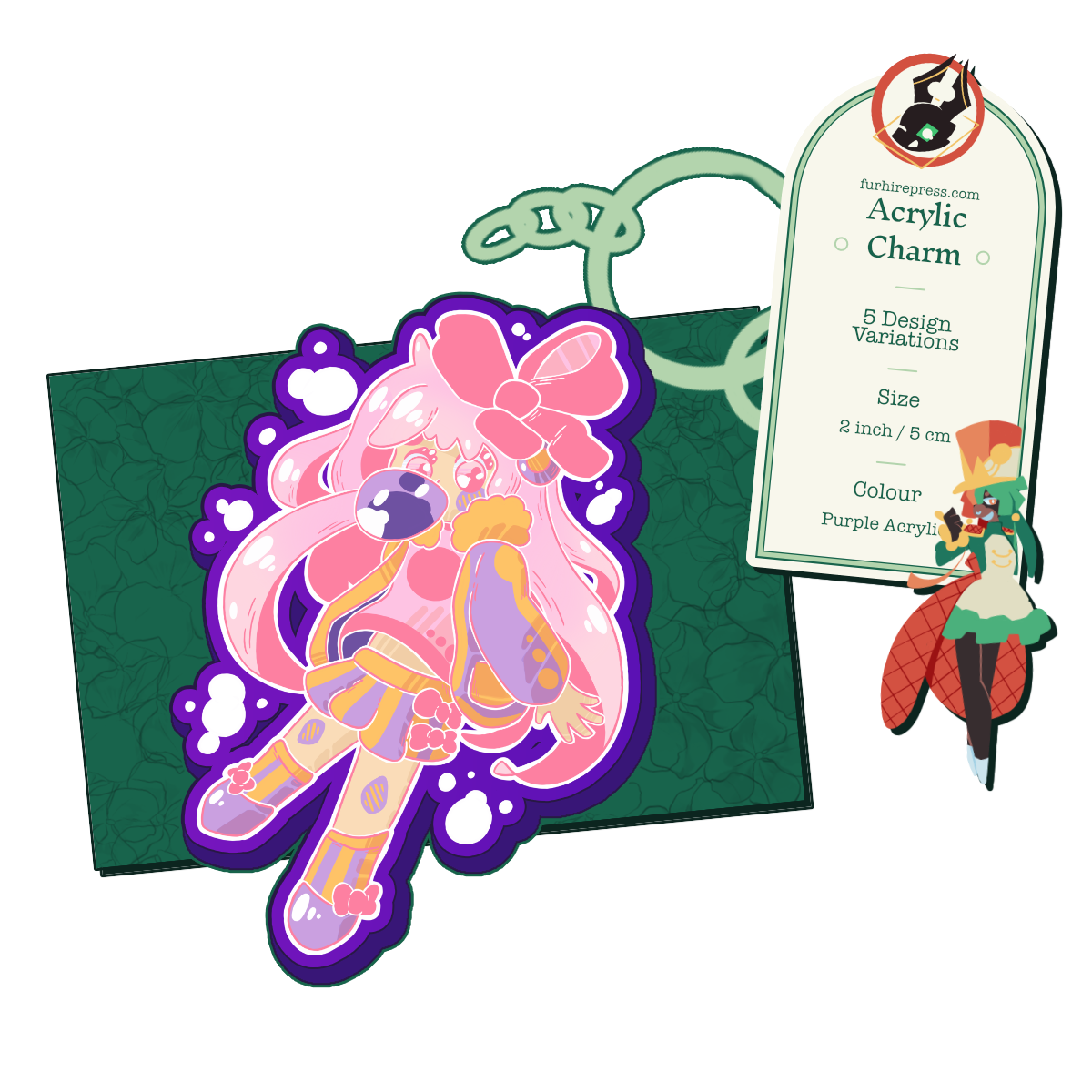 Candy Pop Acrylic Keyring Series Secondary image