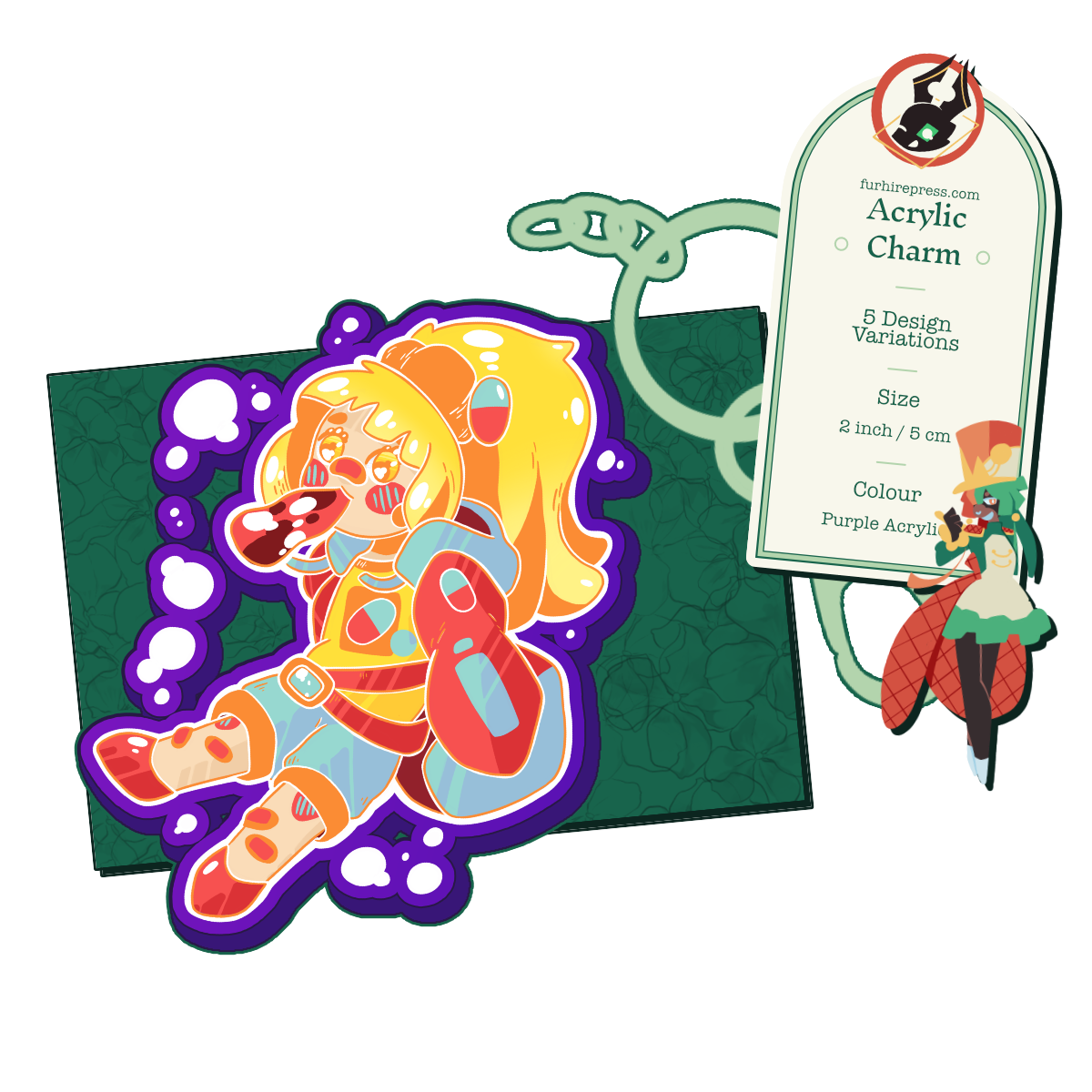 Candy Pop Acrylic Keyring Series