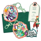 Flower Party Acrylic Keyring Series