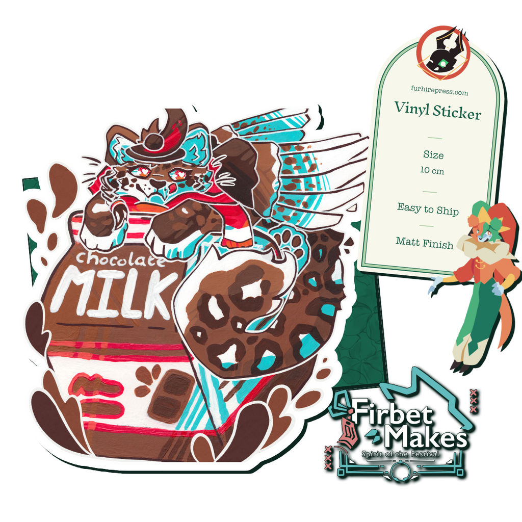 Milk Cats Sticker Series