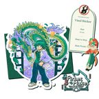 Hikaru no Go Spirit Partner Sticker Series