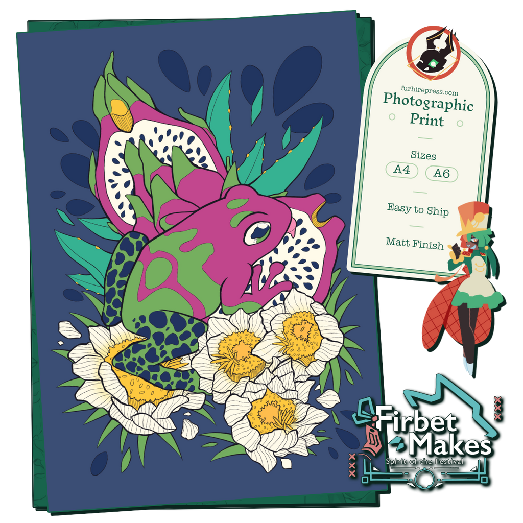 Fruit Frogs Print Series